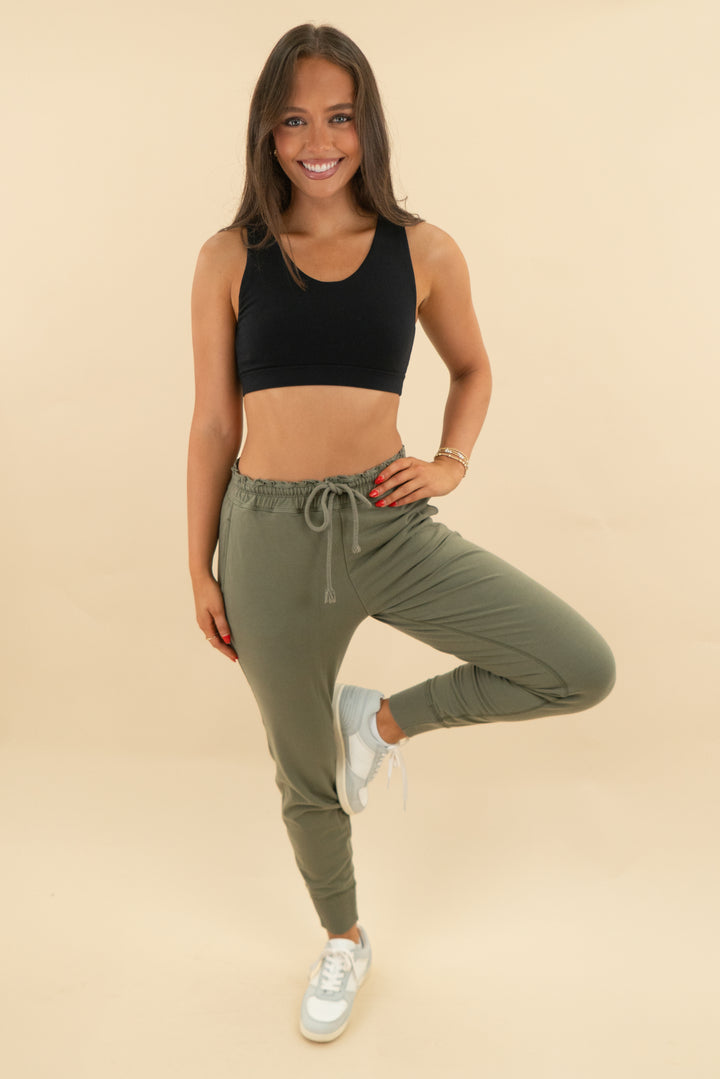 glyder black sports bra (s; retail $56)