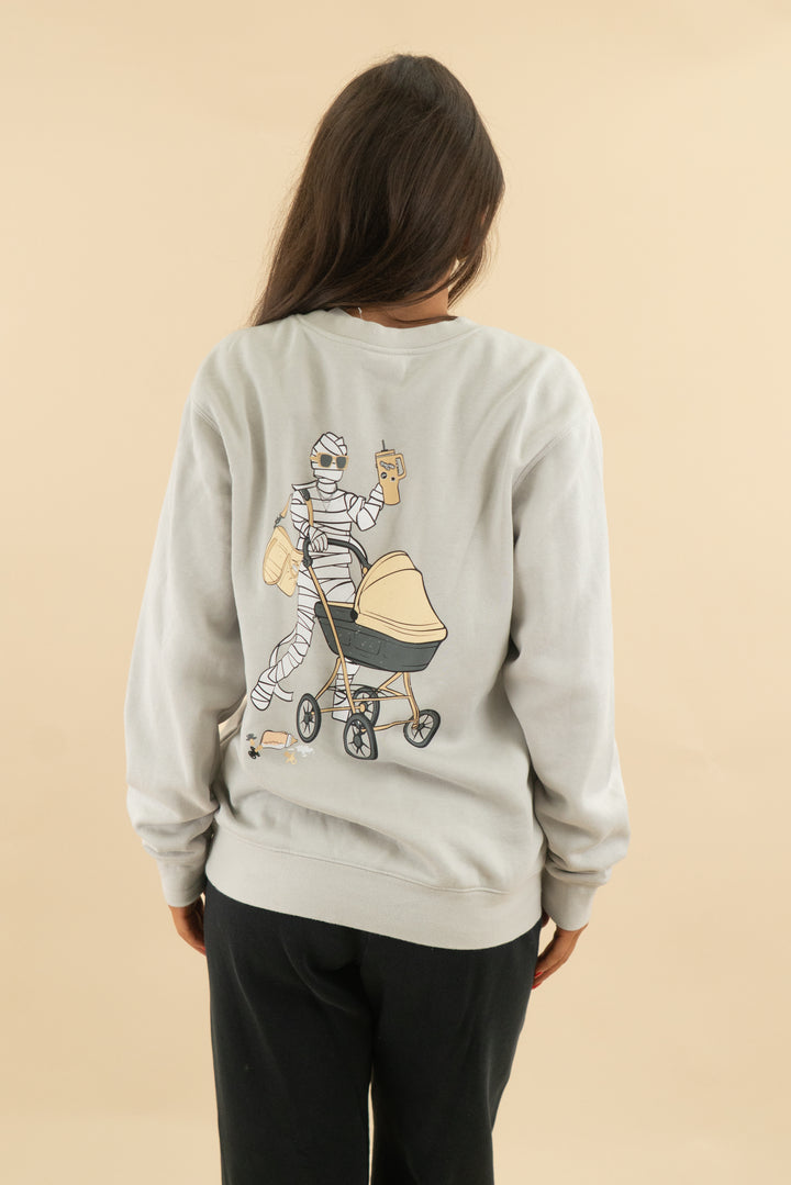 living fully co im a cool mummy sweatshirt (s; retail $68)