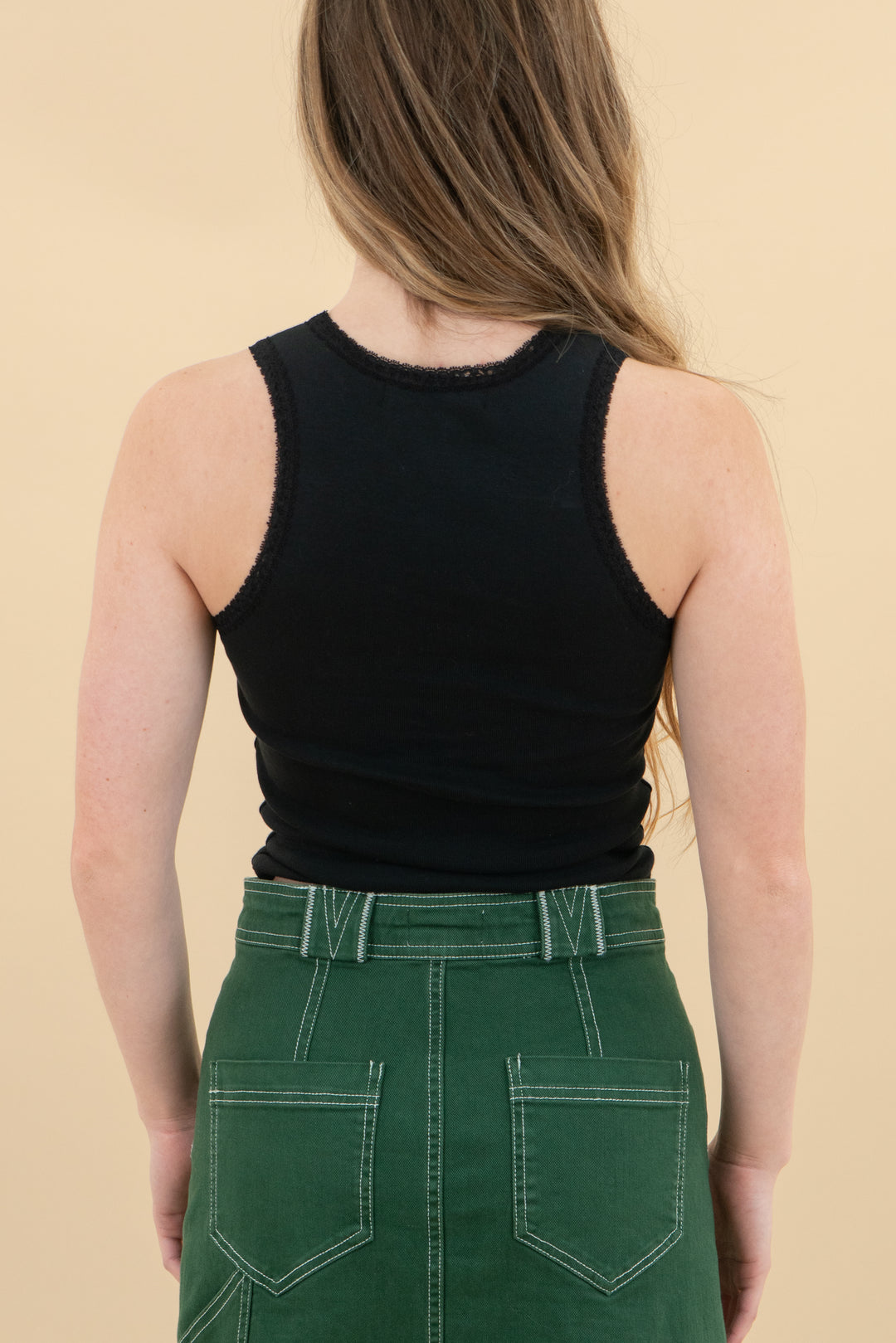 daydreamer howdy black tank (xs)