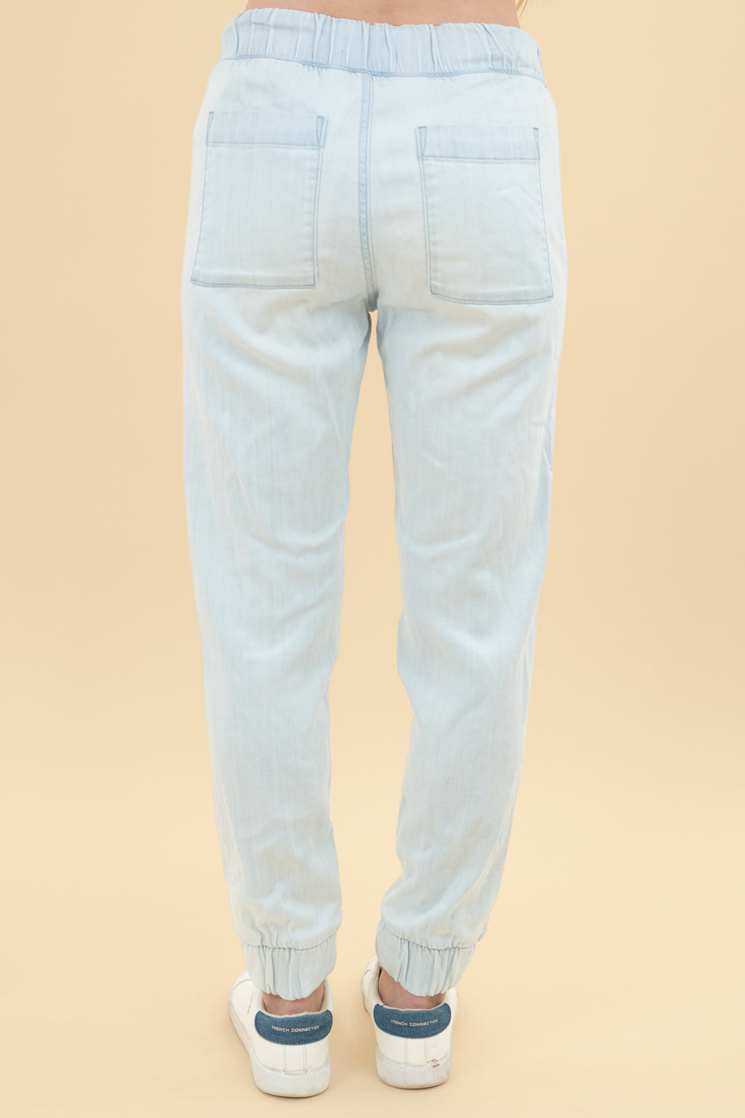 bella dahl baby blue joggers (xs)