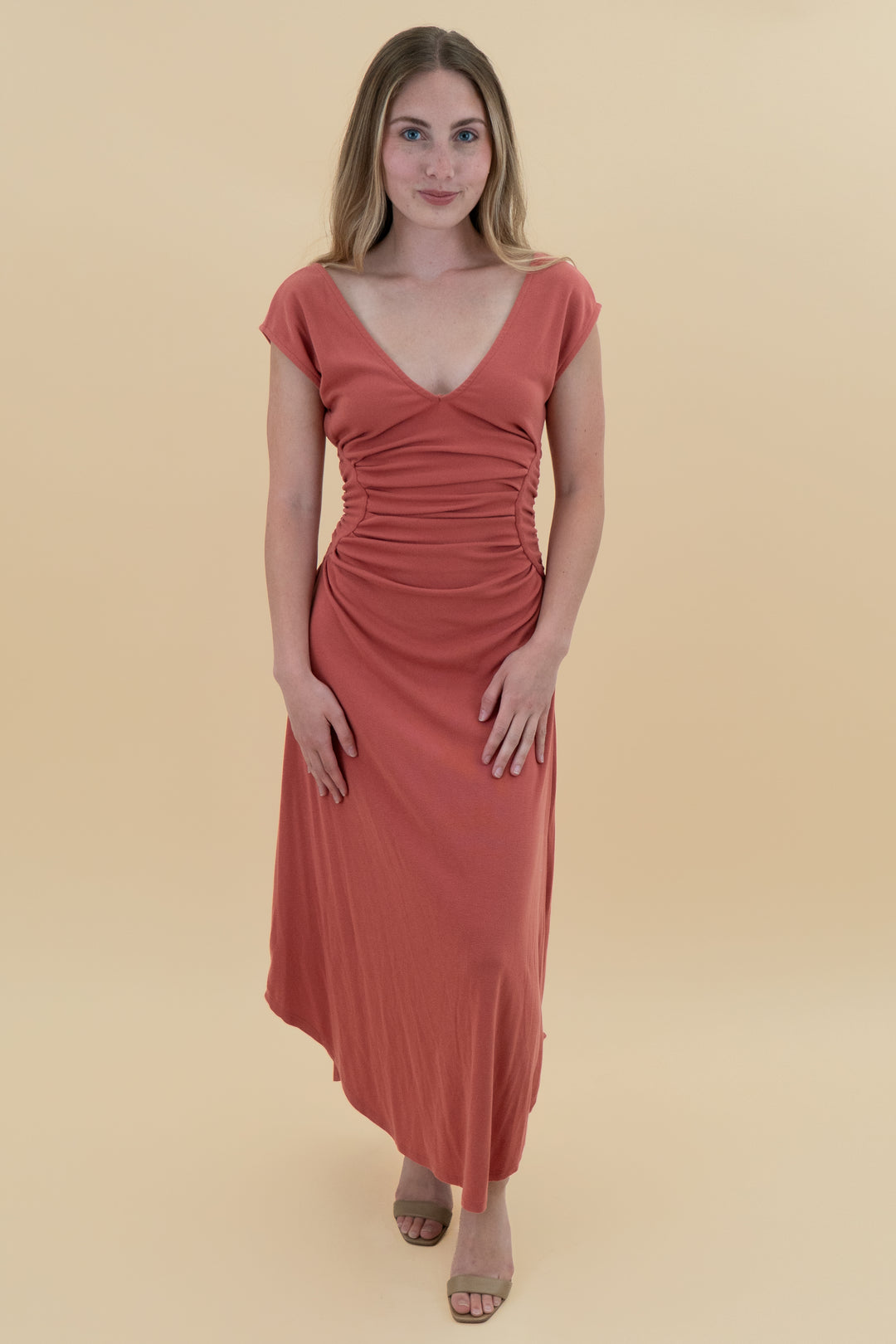 fp beach brick knit dress (xs)