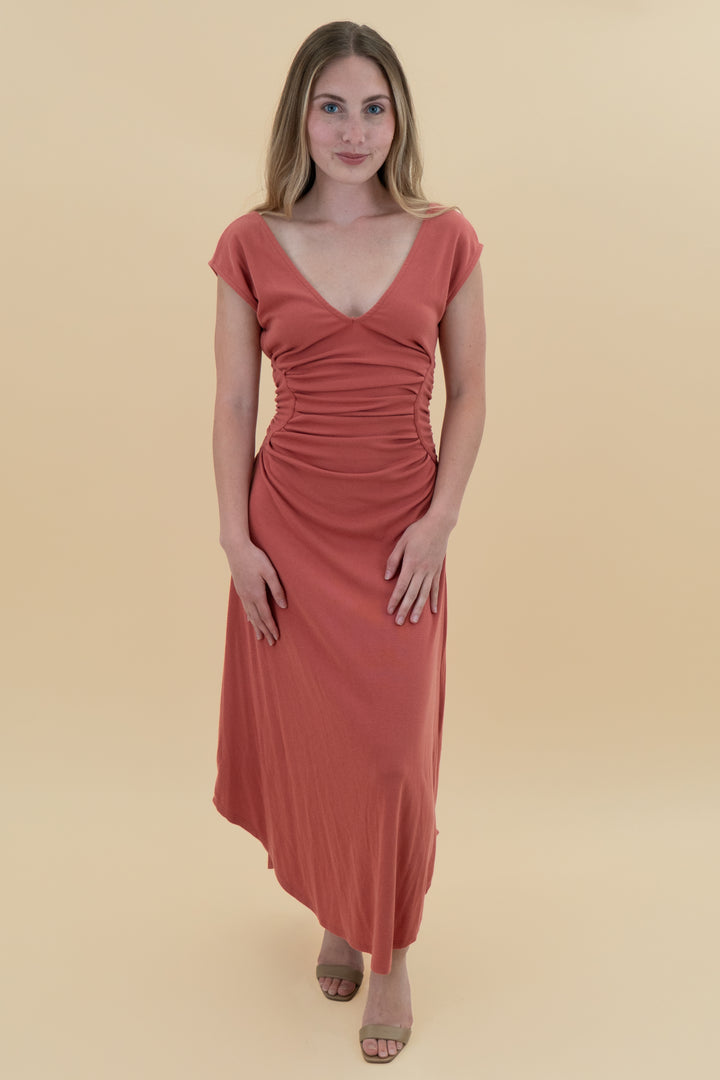 fp beach brick knit dress (xs)
