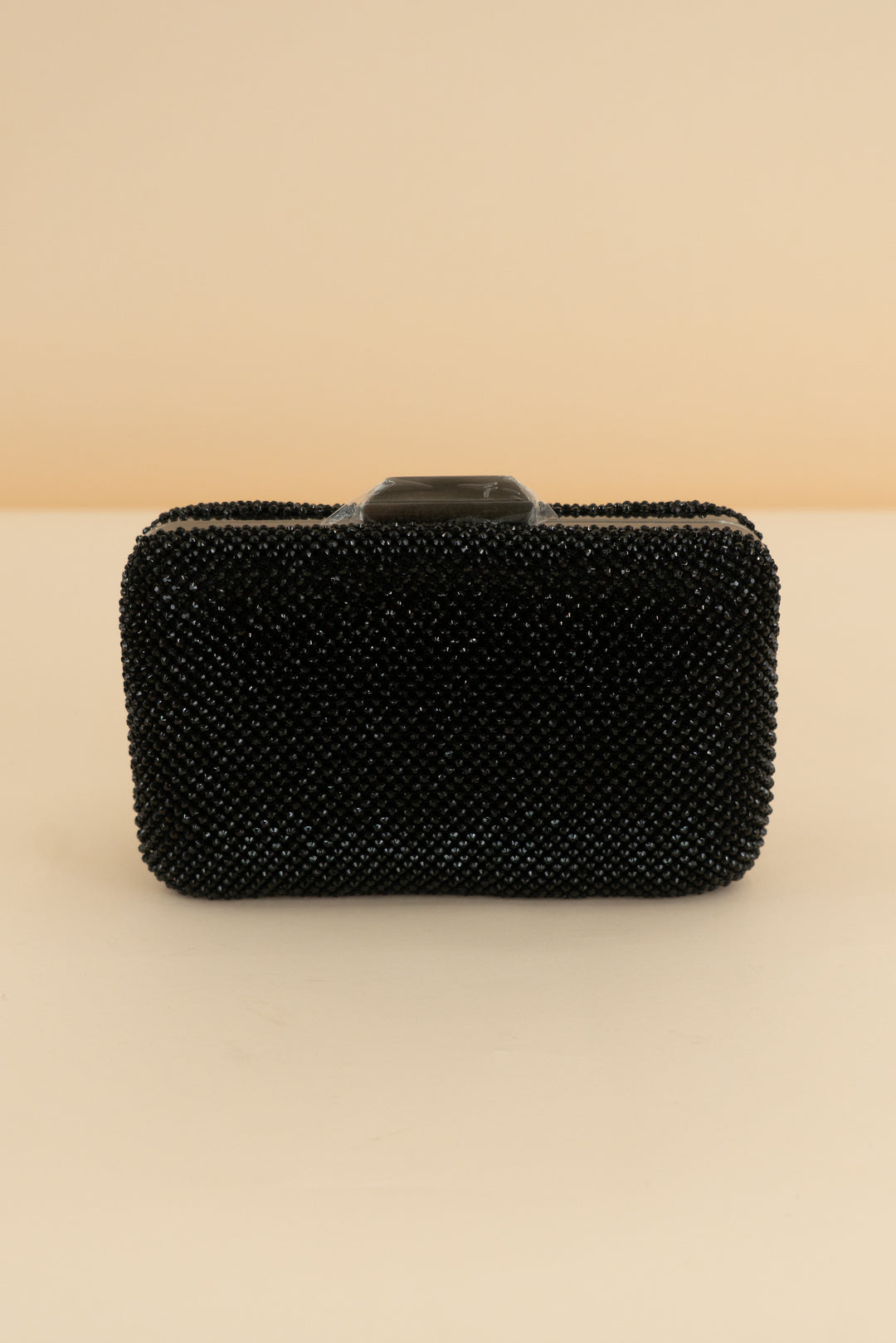 olga berg black Ronny Crystal Mesh Clutch (retail $125)