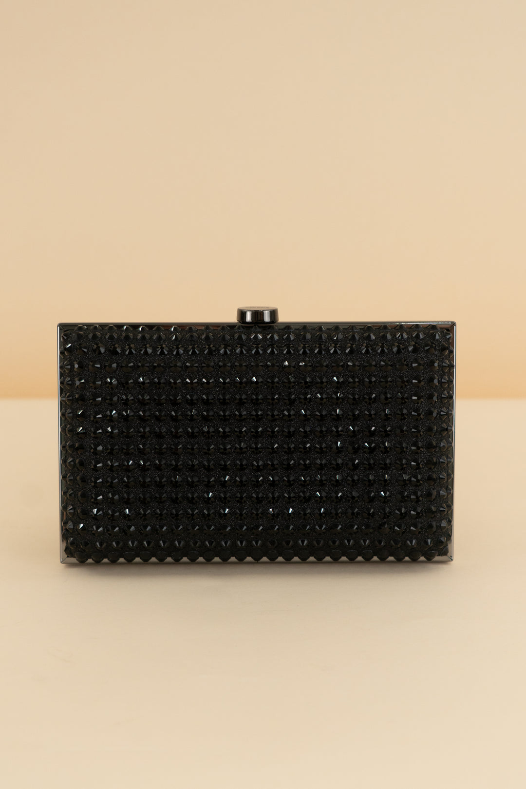 olga berg black manuela rhinesone  Clutch (retail $115)