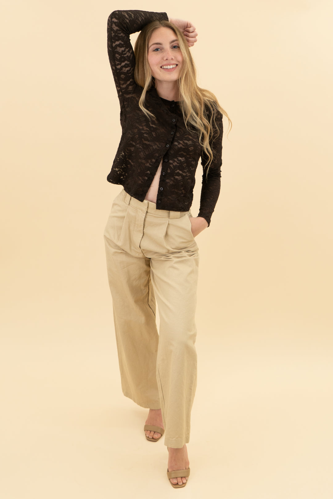 & other stories tan wide leg pants (32)