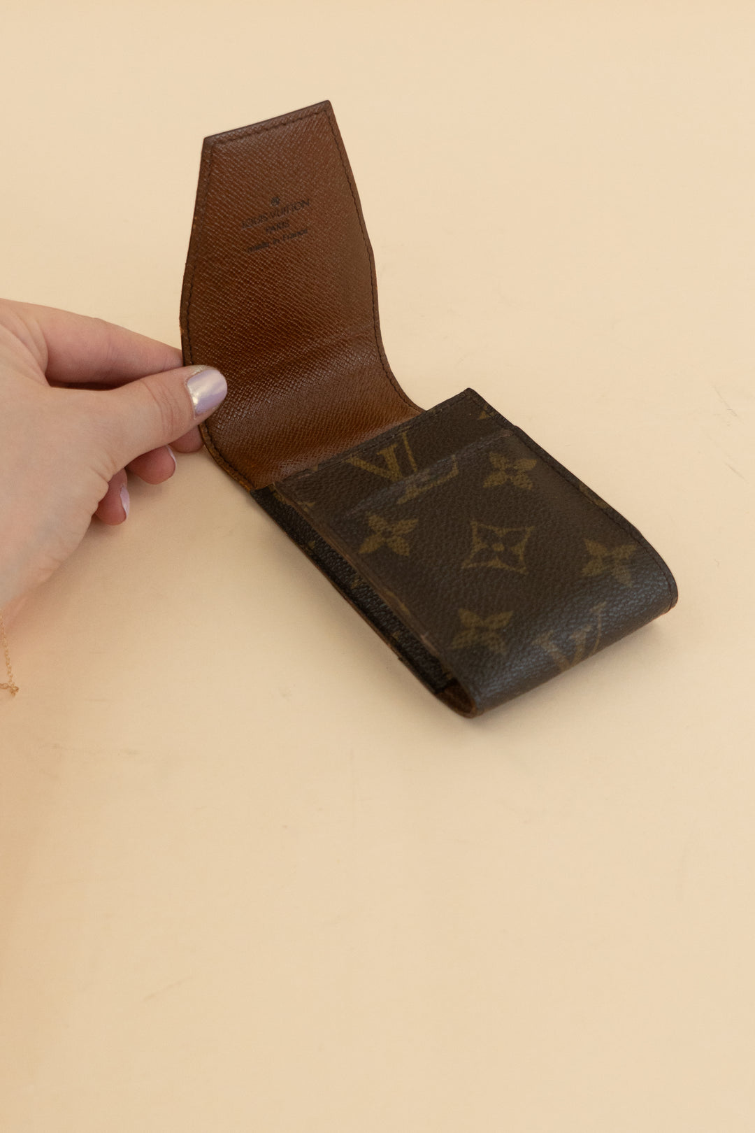 Louis Vuitton Monogram Canvas Cigarette Case (vintage)