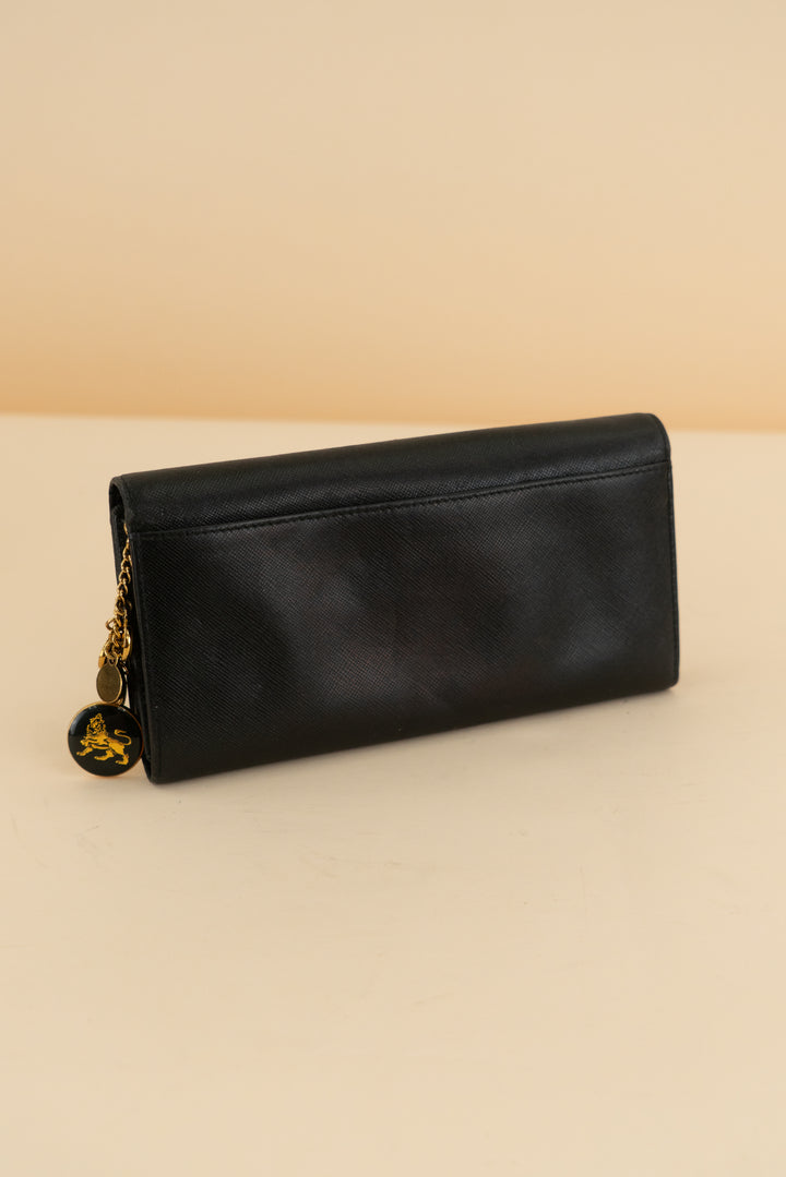 MCM Leather Continental Wallet