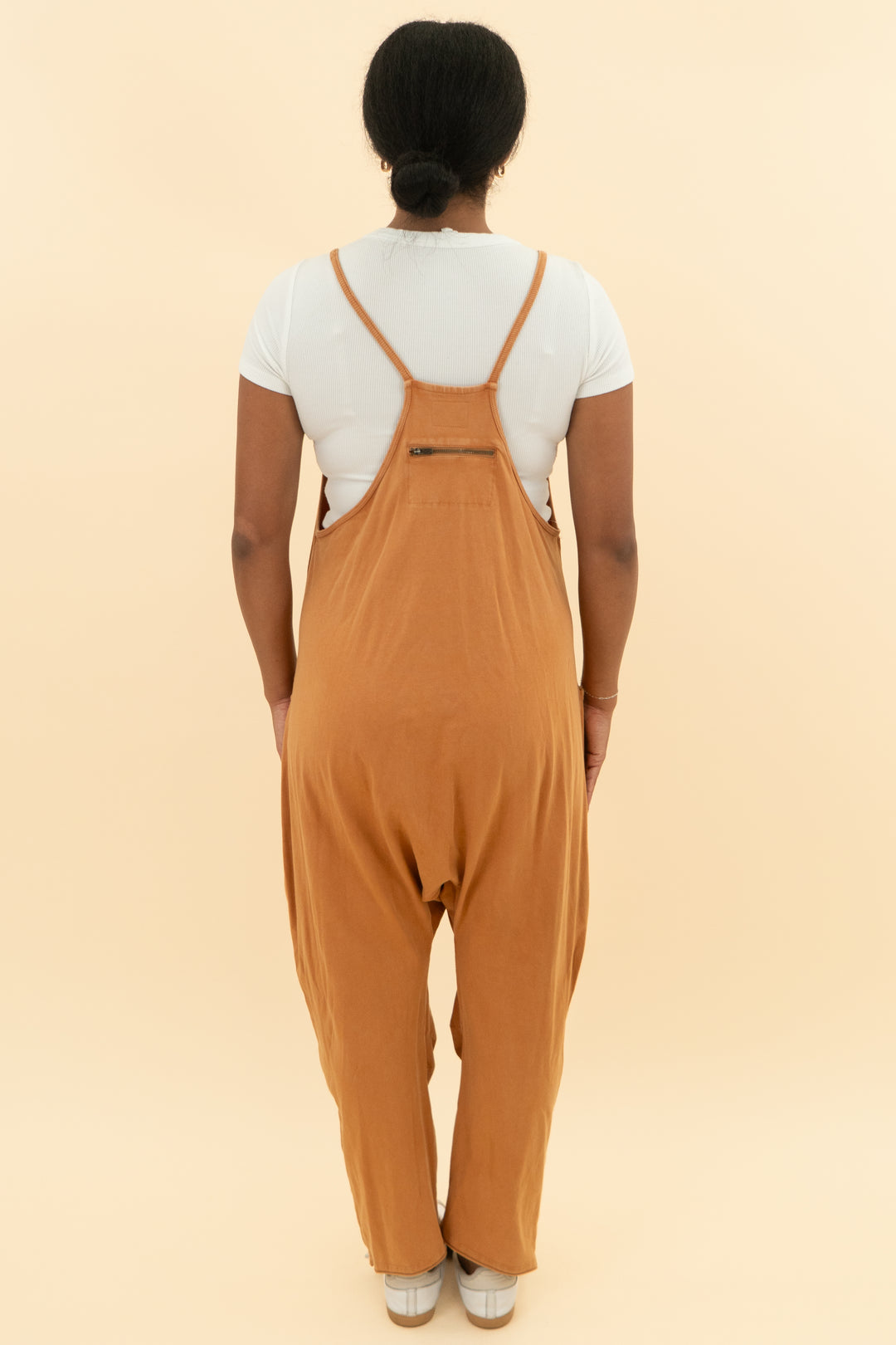 fp movement hot shot jumpsuit burnt orange (s; retail $80)
