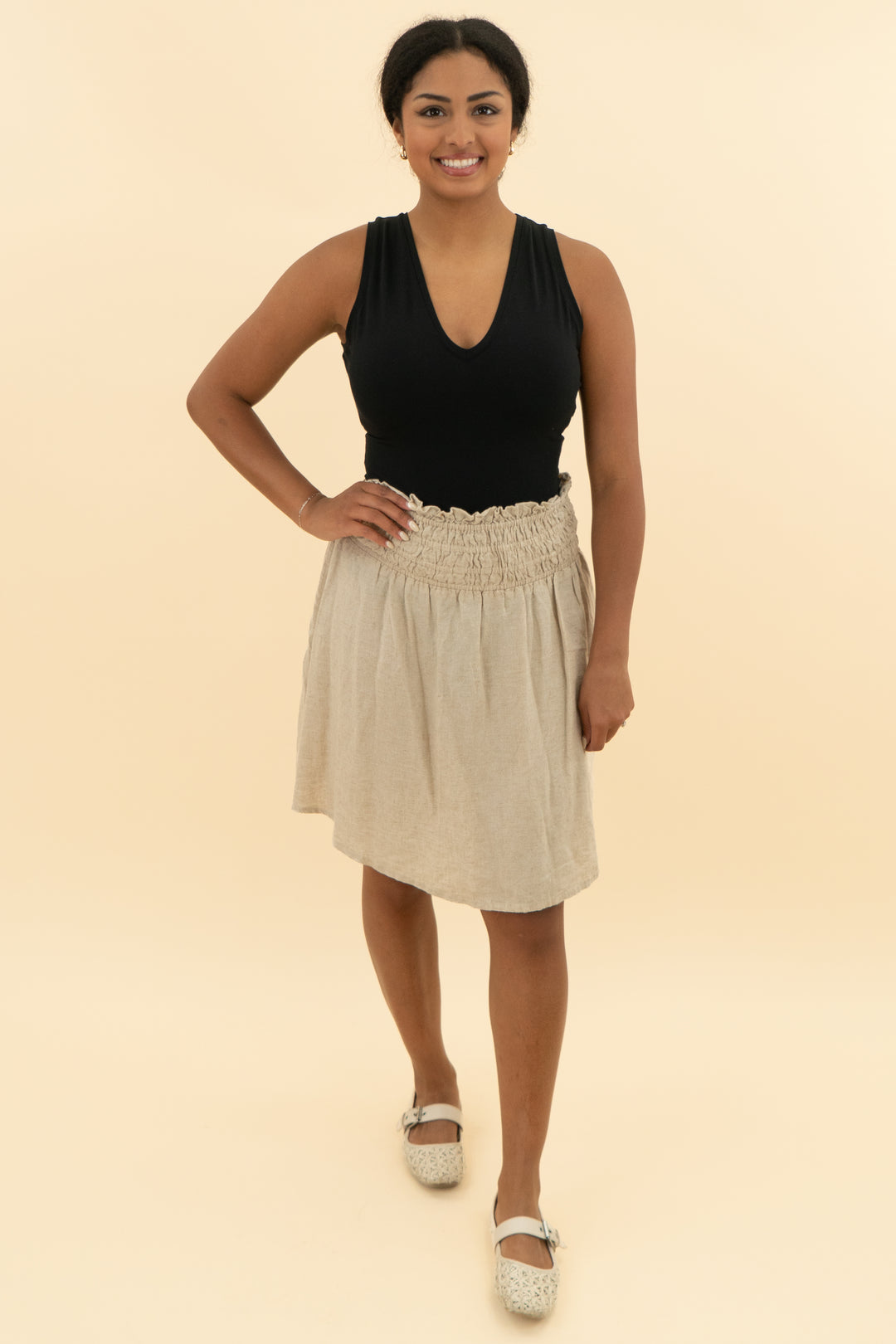 Suit Yourself V-Neck Tank Bodysuit (m; retail $58)