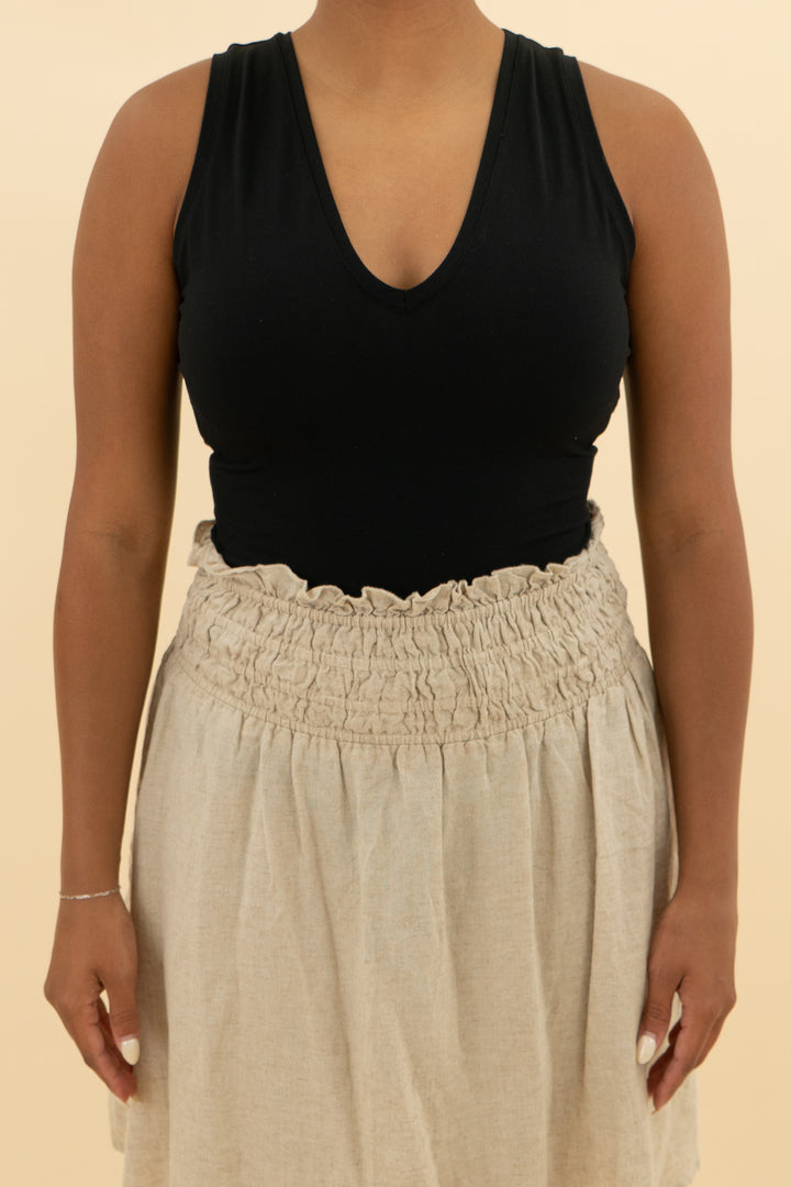 Suit Yourself V-Neck Tank Bodysuit (m; retail $58)