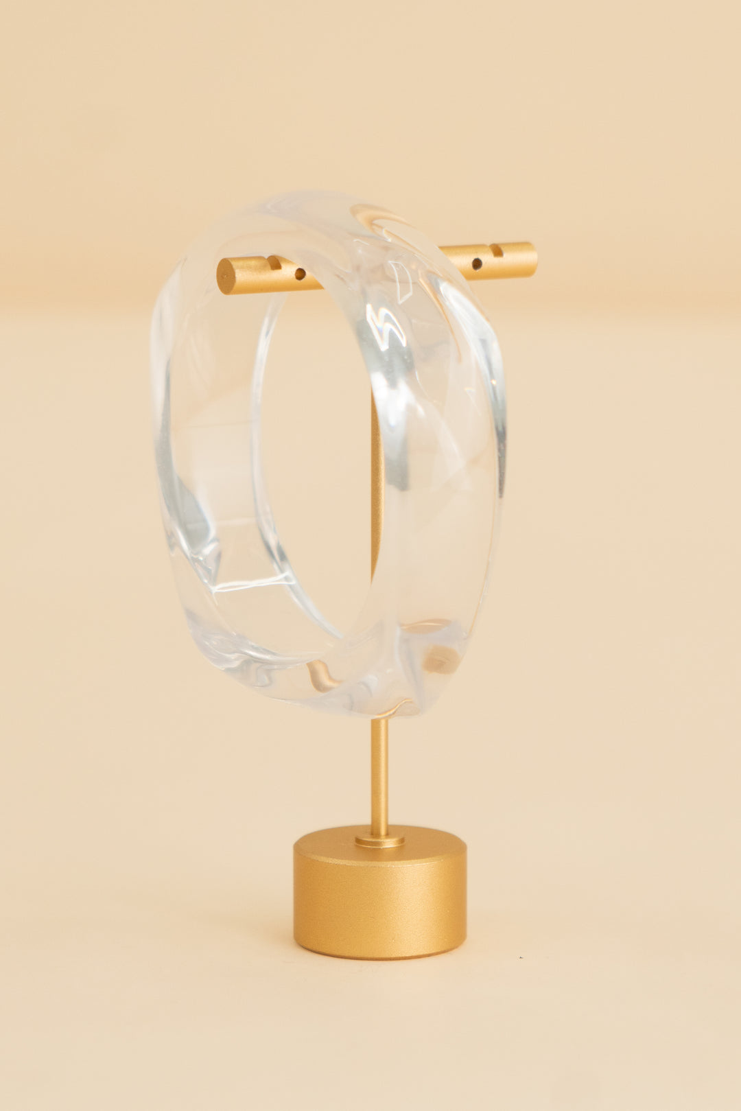 clear acrylic bangle
