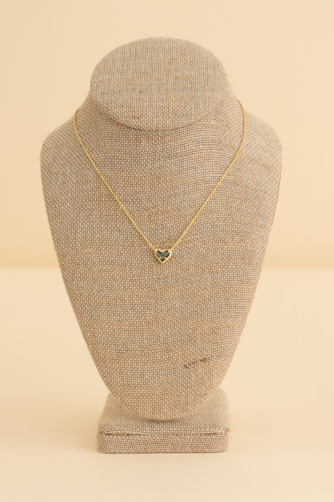 kendra scott gold ari heart pendant necklace nwt