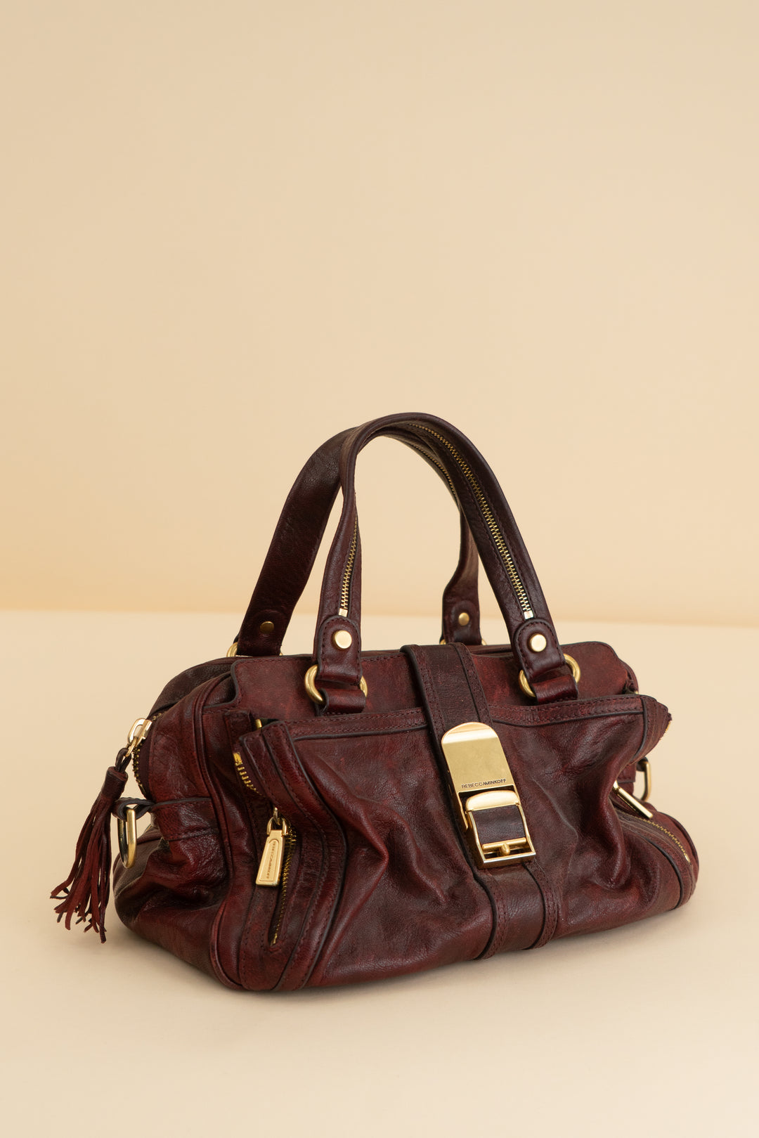 rebecca minkoff red shoulder bag