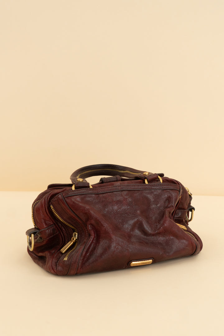 rebecca minkoff red shoulder bag