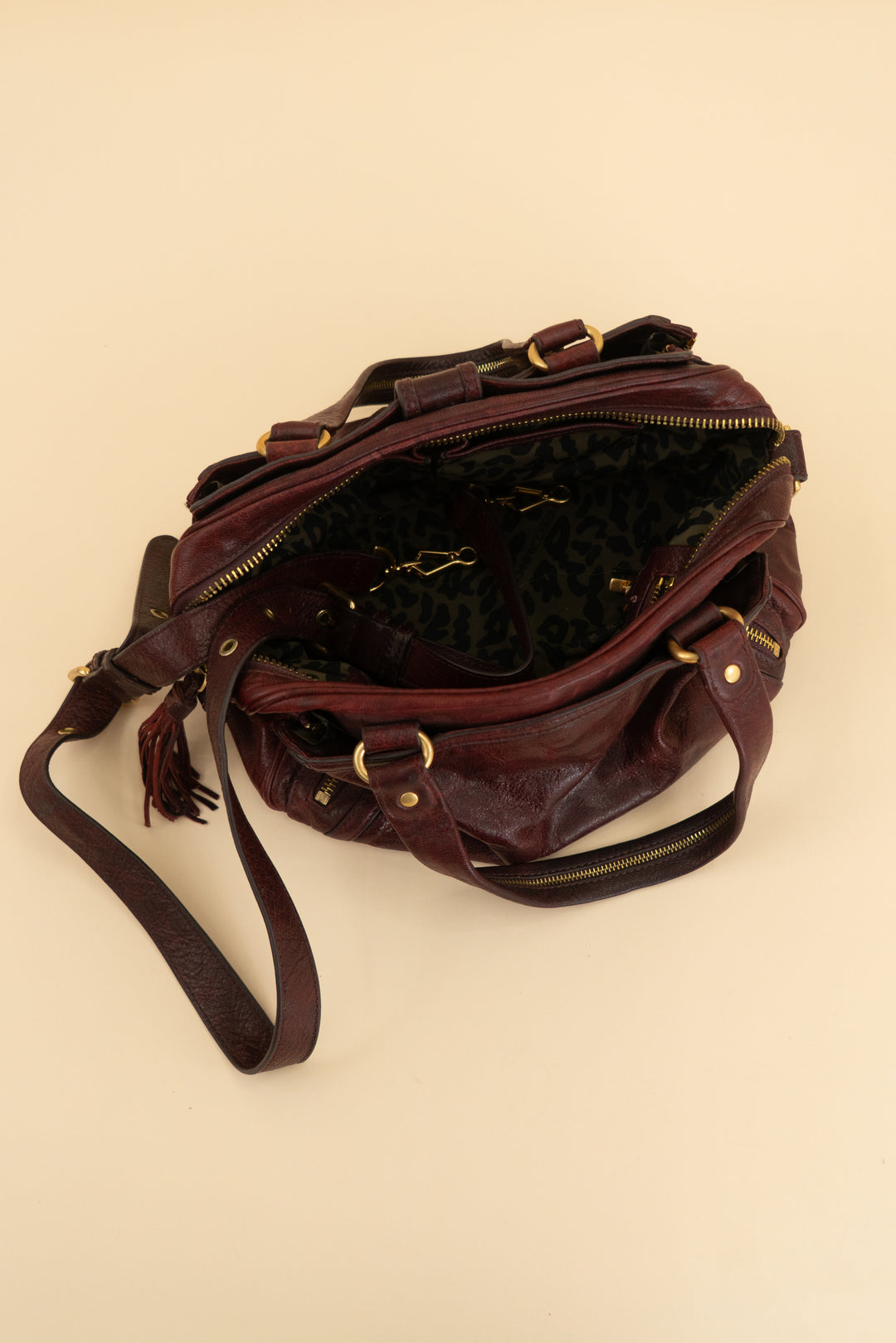 rebecca minkoff red shoulder bag