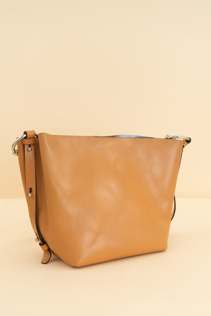 rebecca minkoff honey leather shoulder bag