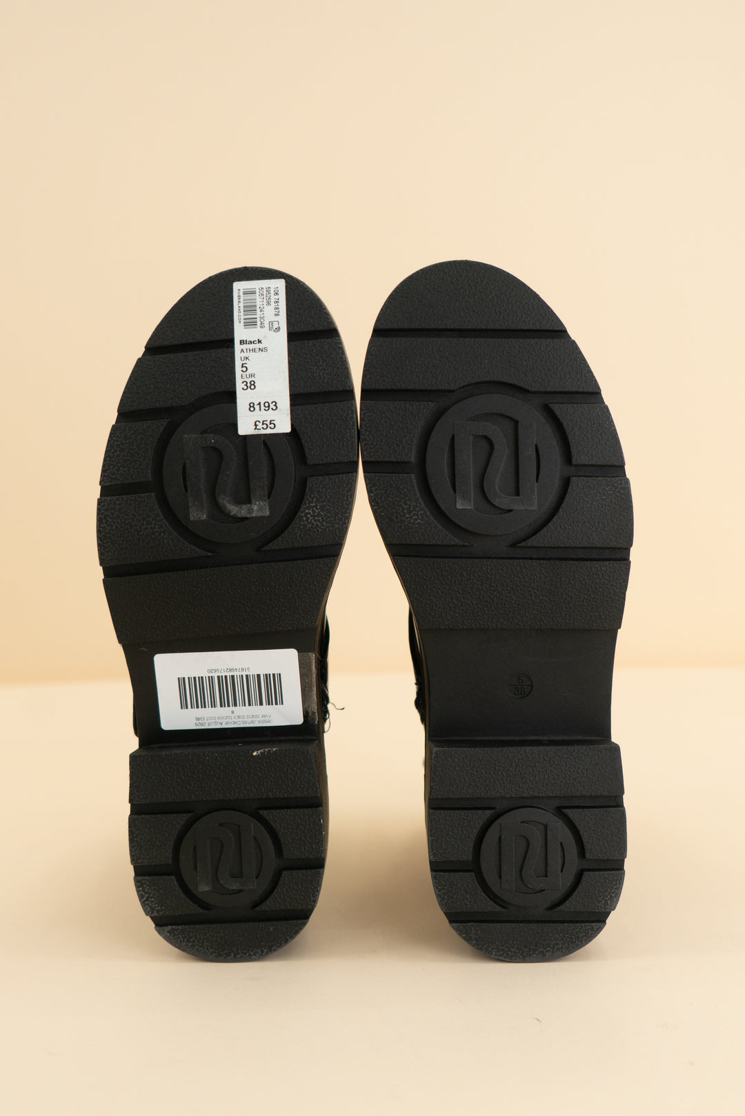 river island black buckle boot (38)