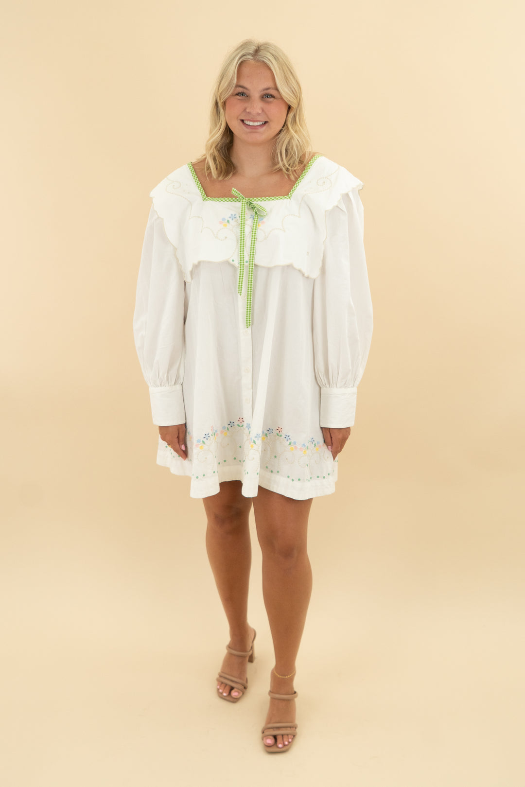 damson madder white floral short nwt (16)