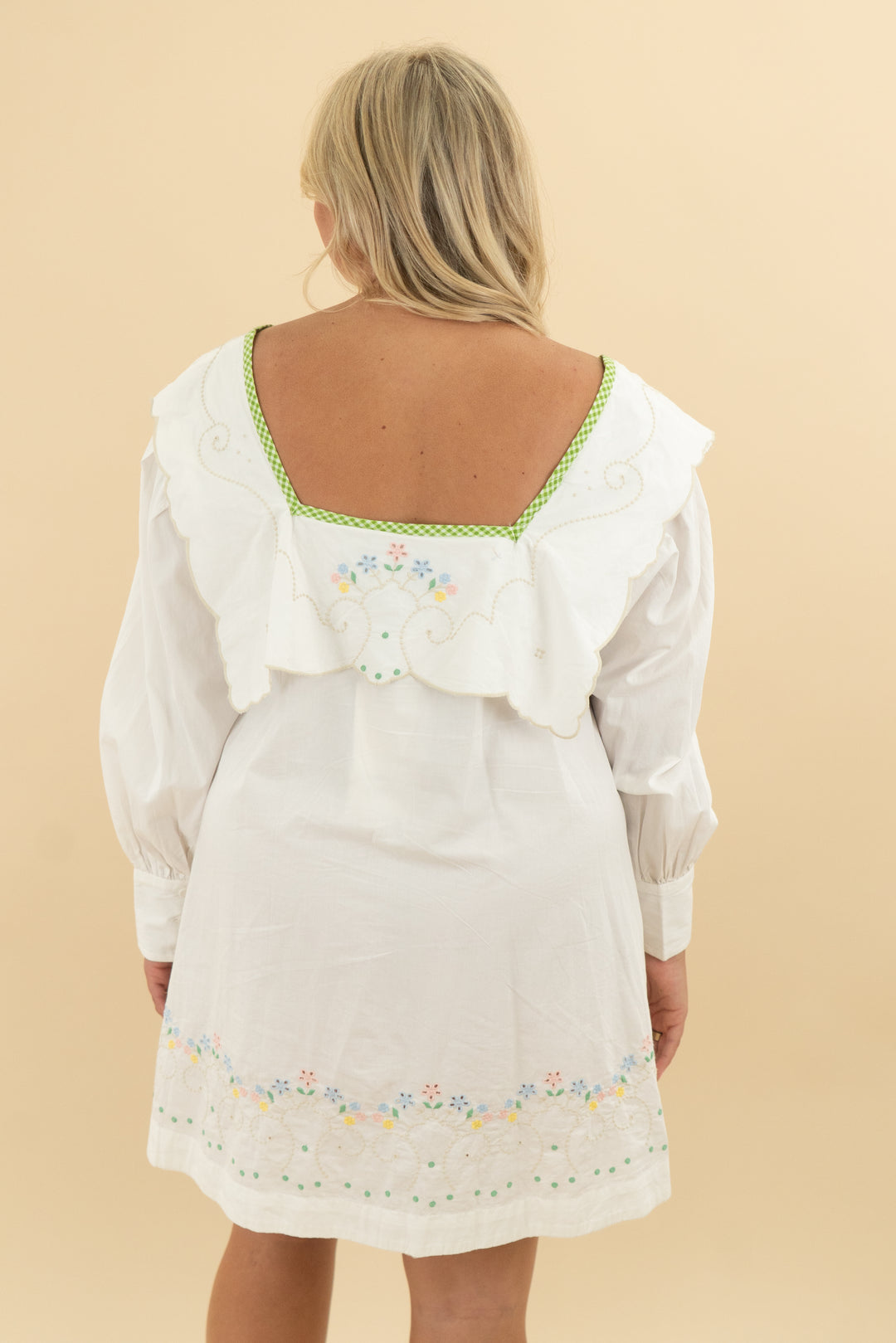 damson madder white floral short nwt (16)