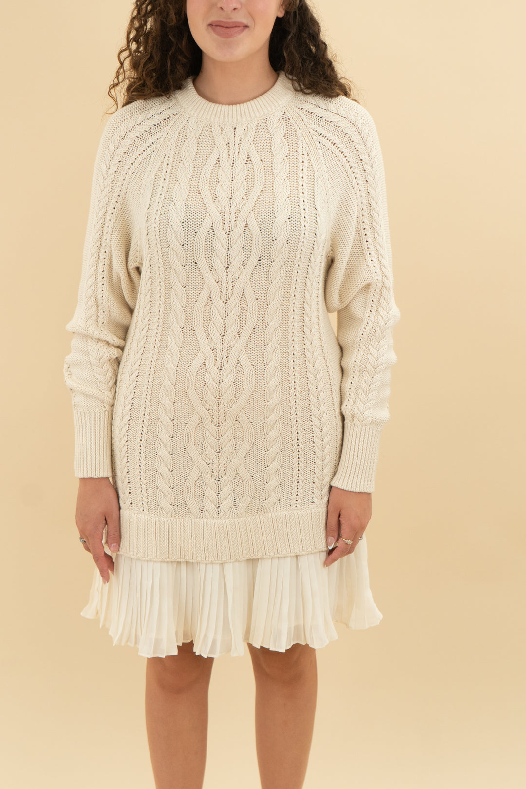 *LAUNDRY* anthropology long sleeve sweater mini dress nwt (s; retail $158)