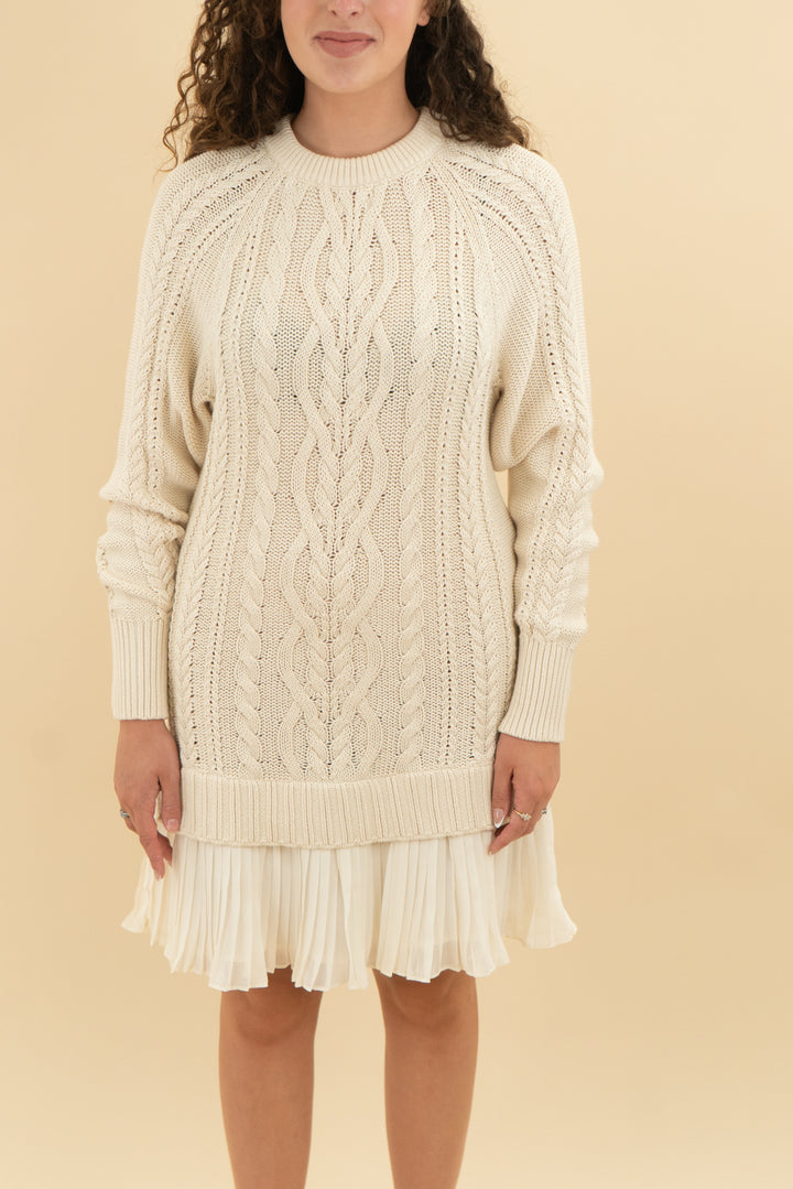 *LAUNDRY* anthropology long sleeve sweater mini dress nwt (s; retail $158)
