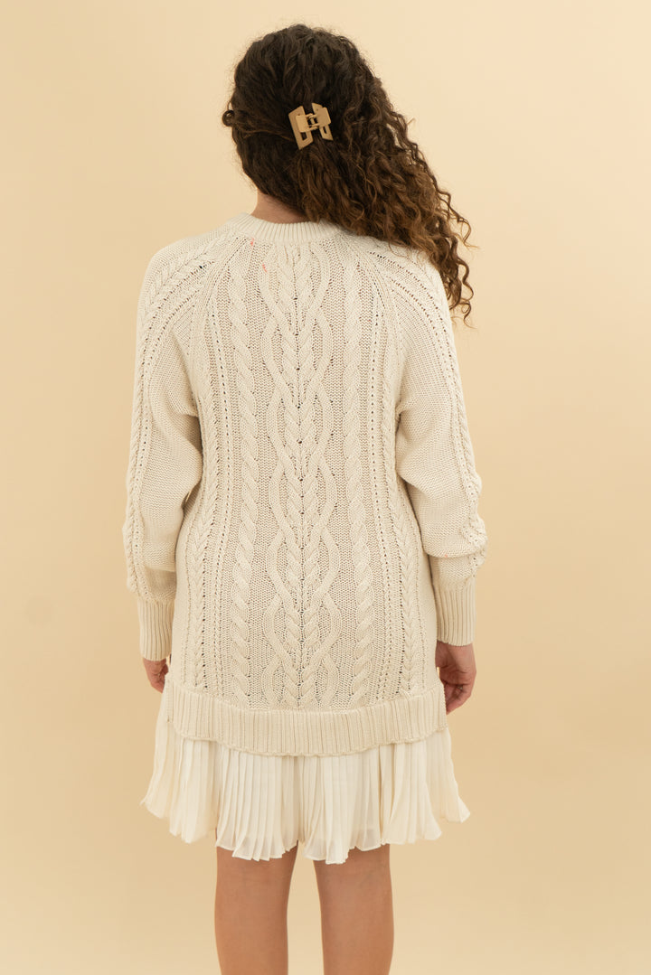 *LAUNDRY* anthropology long sleeve sweater mini dress nwt (s; retail $158)