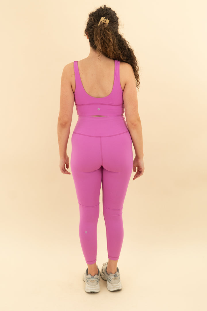 lululemon pink active set (8/10)