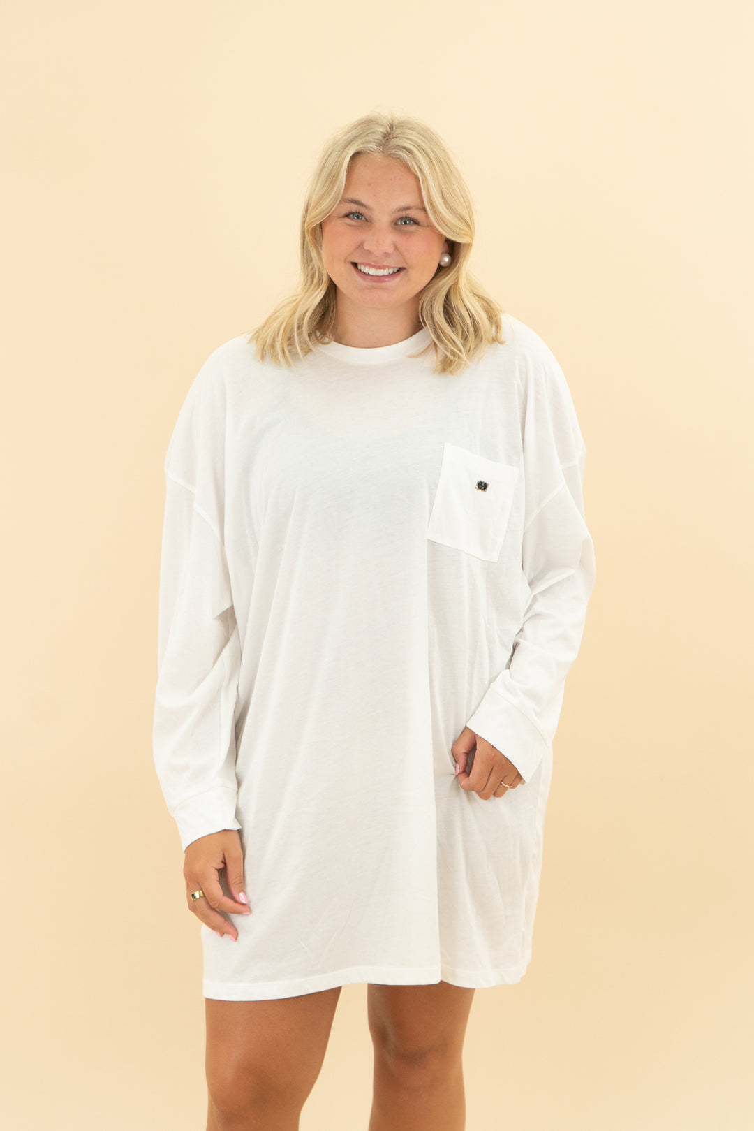 victoria secret white long sleeve nightgown nwt (xl/xxl; retail $58)