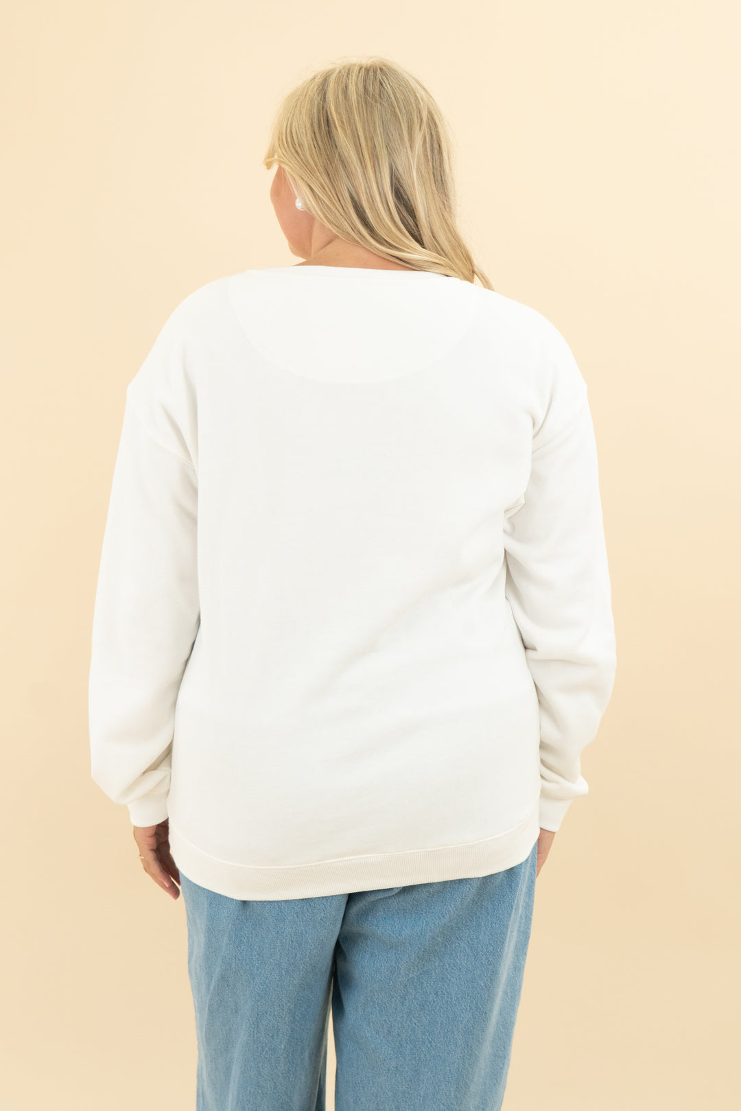 gameday social white UT smokey sweatshirt (l)
