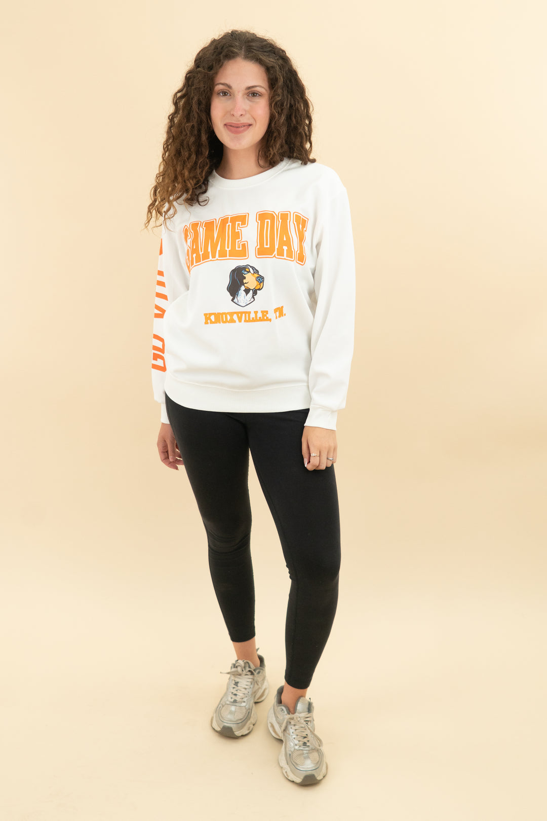 gameday white sweatshirt (xl)
