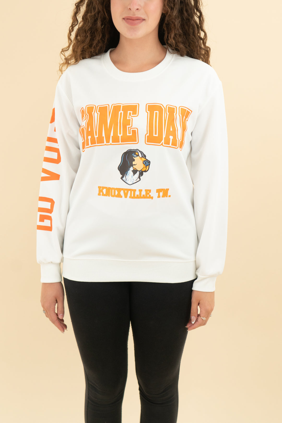 gameday white sweatshirt (xl)