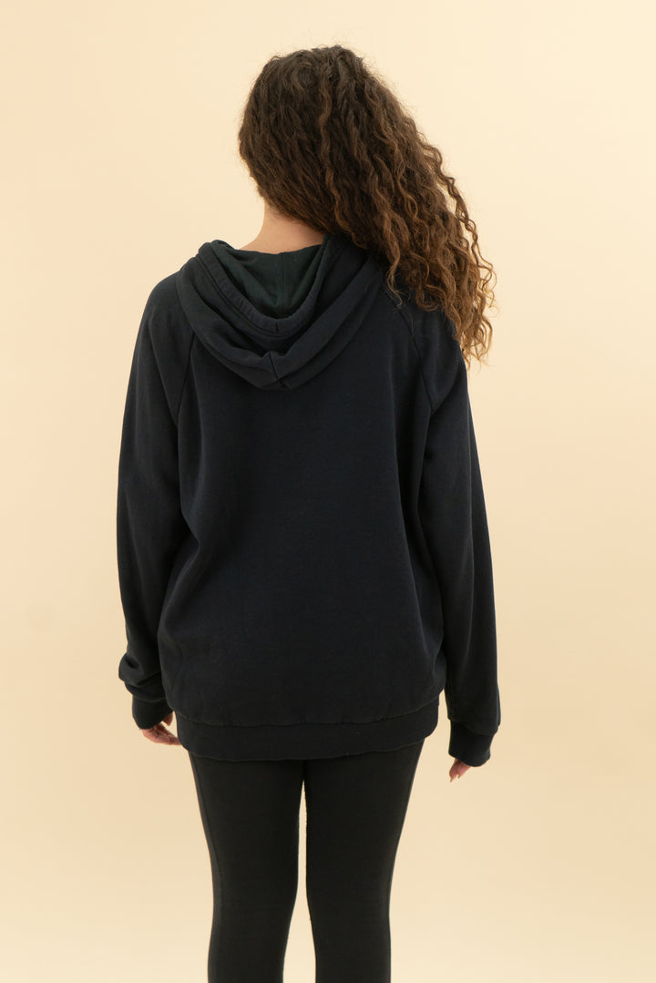 Under Armour black hoodie (l; retail $65)