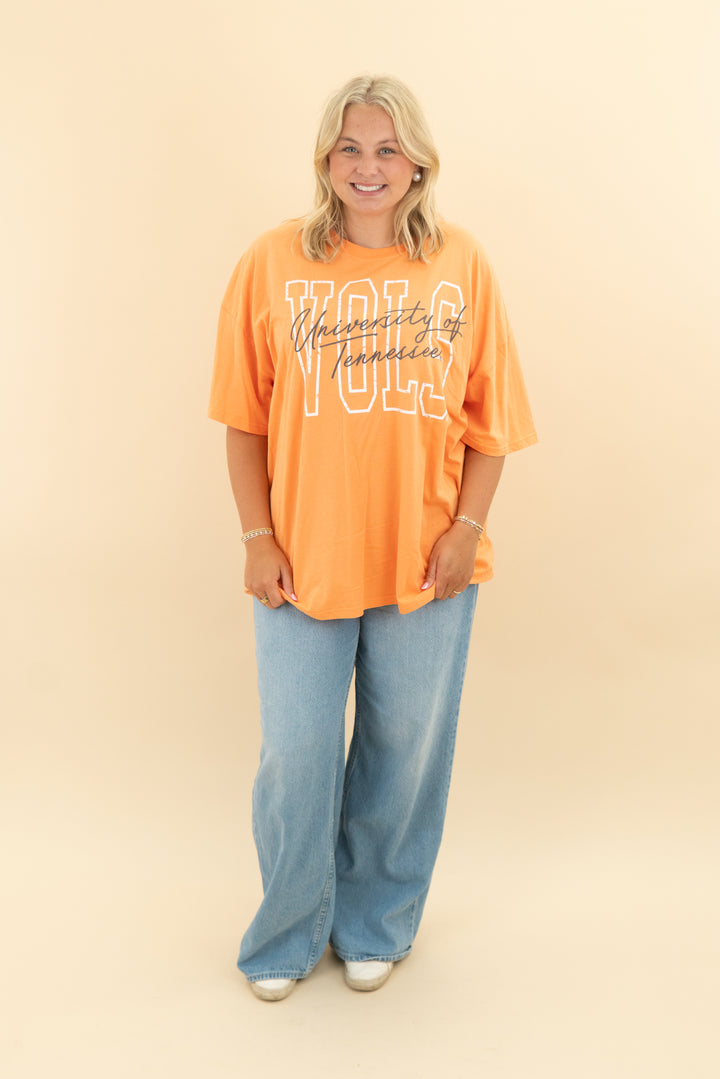 gameday social social orange vols tshirt (xl)