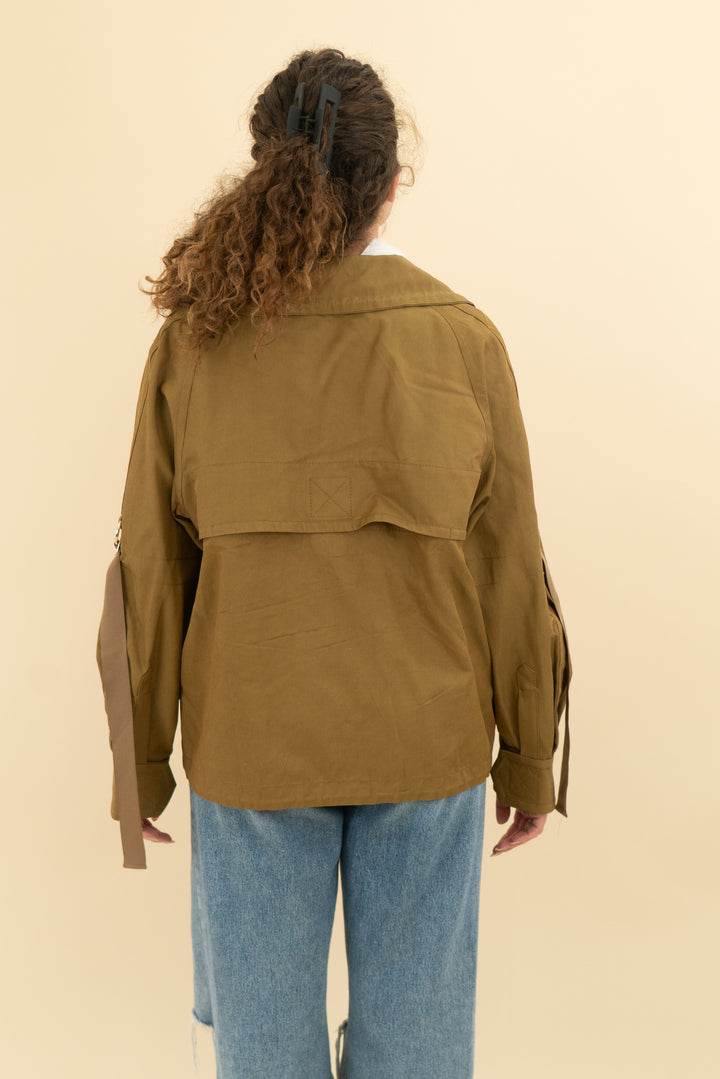 zimmermann mustard green quarter zip jacket (2)