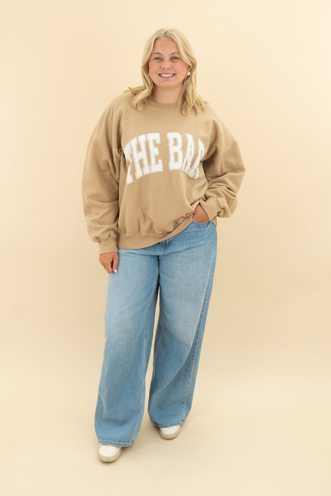 the bar toffee crewneck (xl; retail $78)