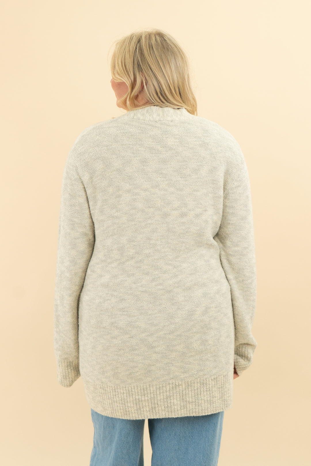 faceplant dreams cream cardigan (l)