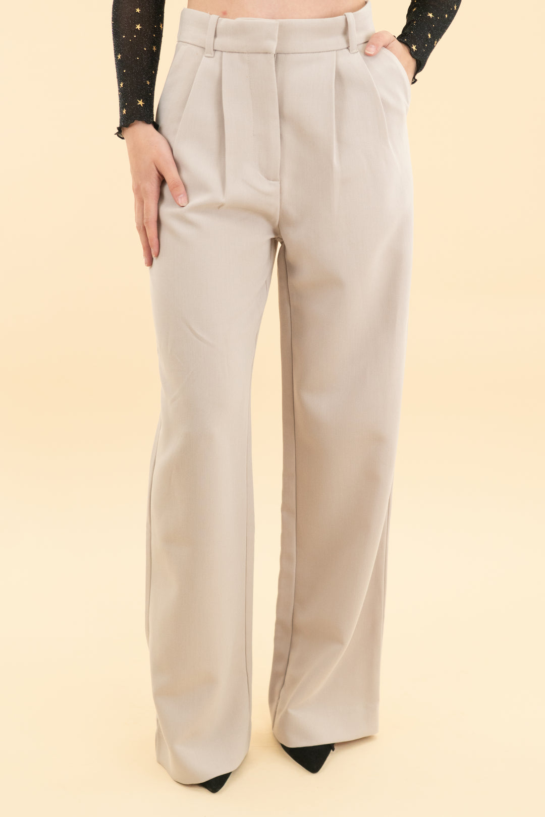 abercrombie & fitch beige pants nwt (25; retail $90)