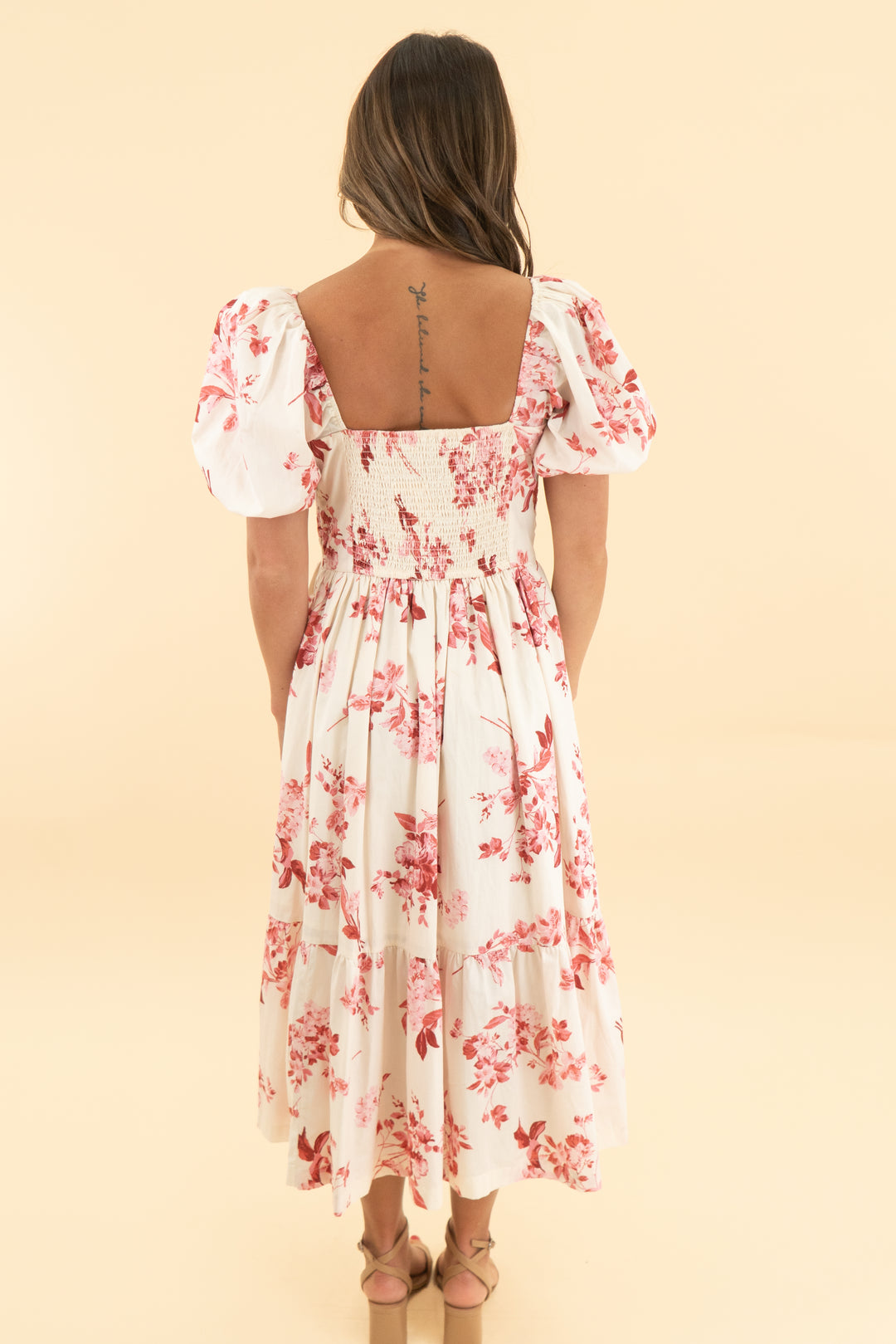 abercrombie & fitch pink and white floral maxi nwt (sp; retail $90)