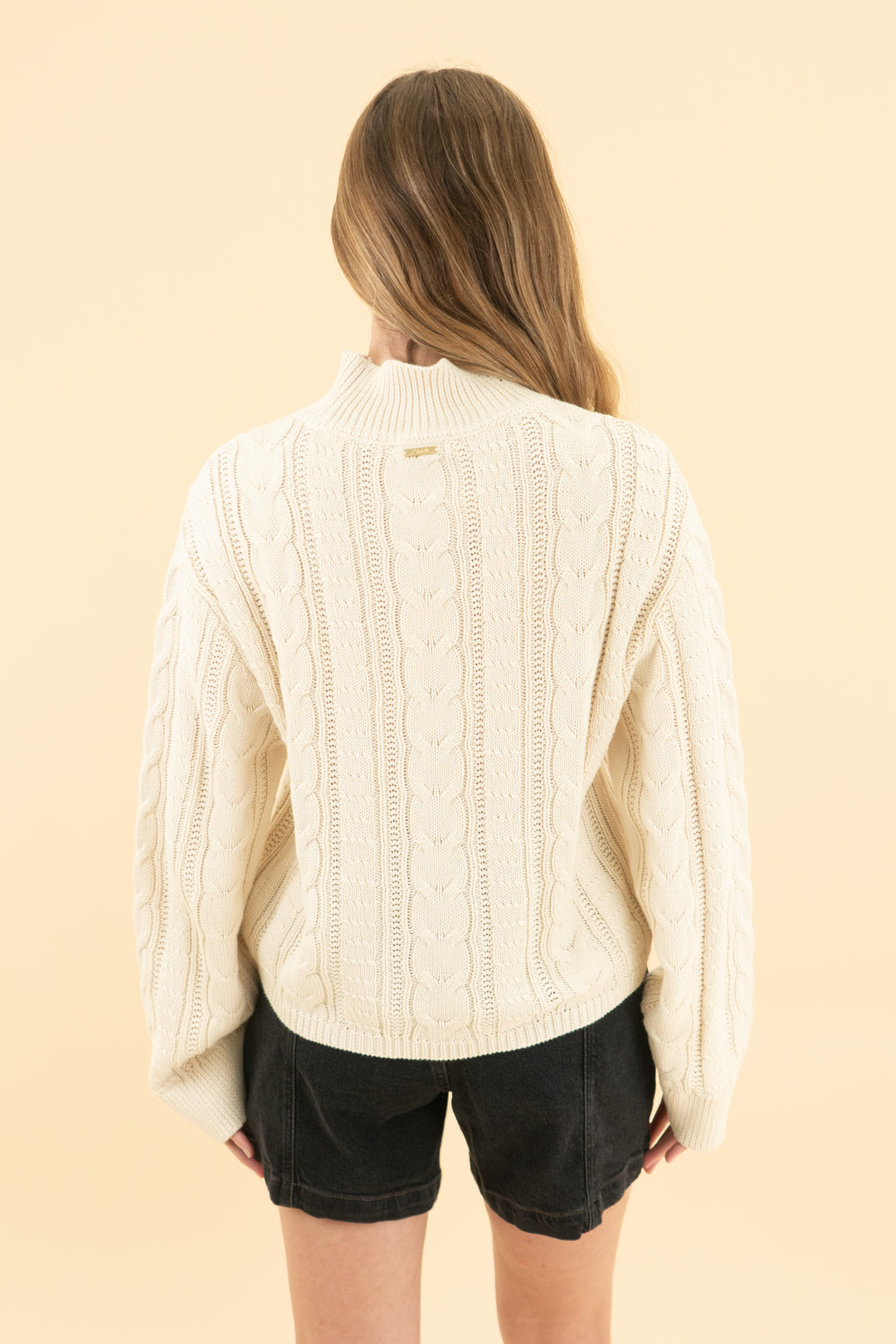 cleobella ivory knit janie sweater nwt (xs; retail $248)