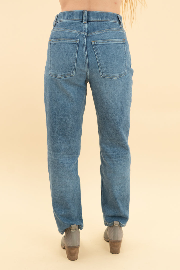 spanx straight leg denim pants (xs)