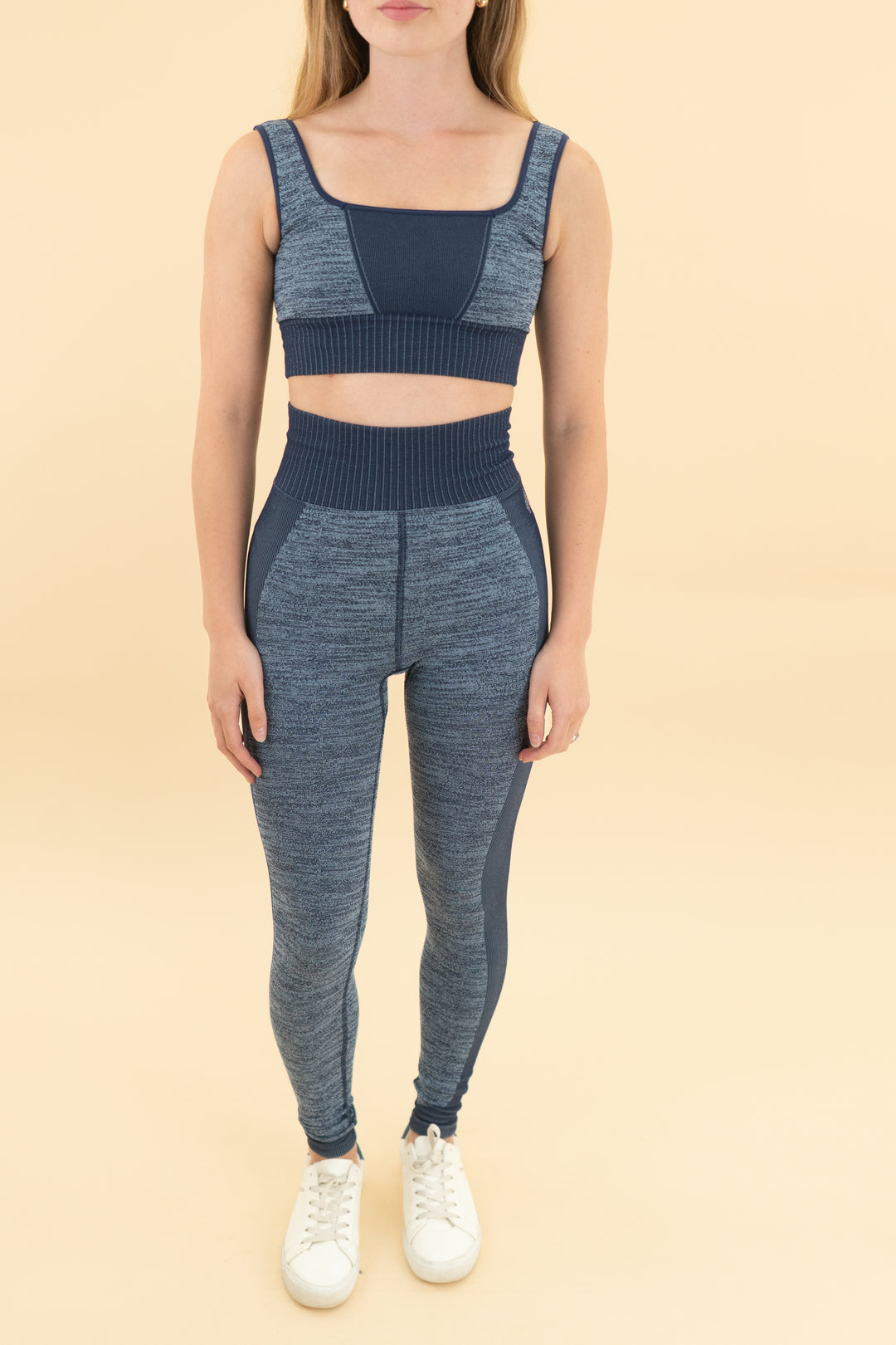 fp movement blue heathered active set (xs)