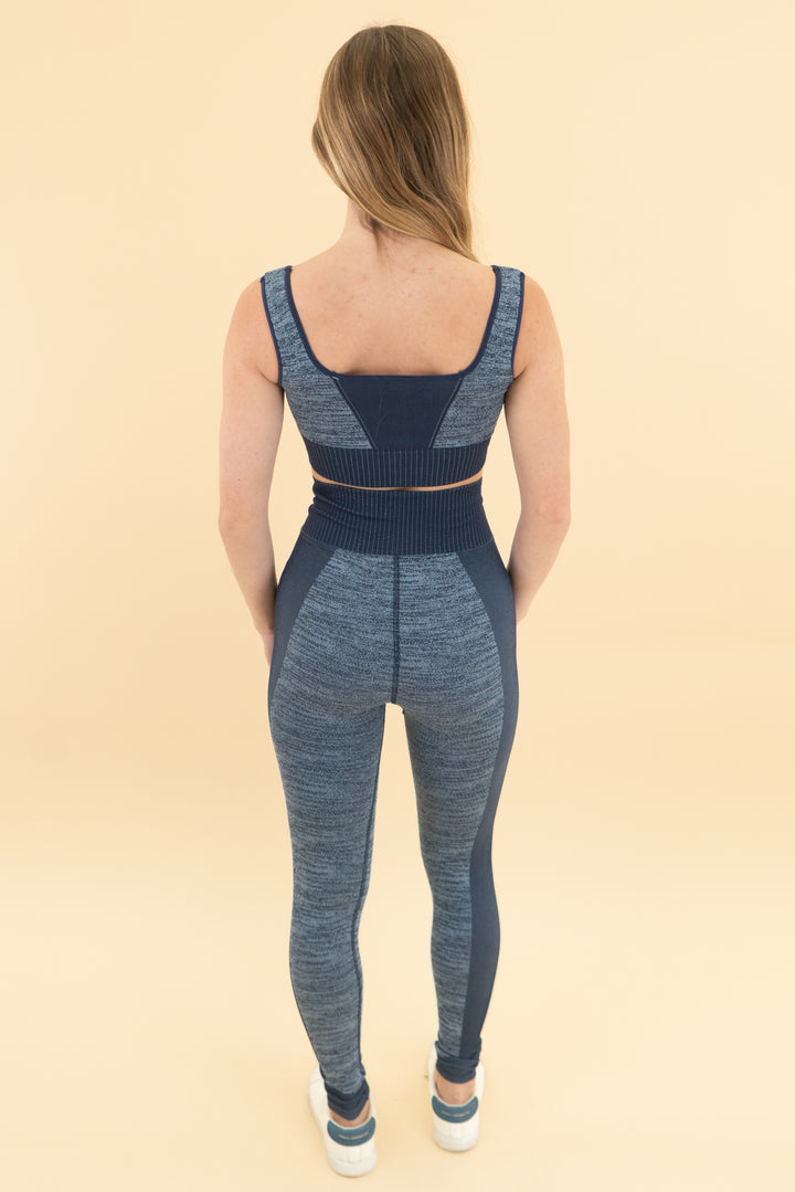 fp movement blue heathered active set (xs)