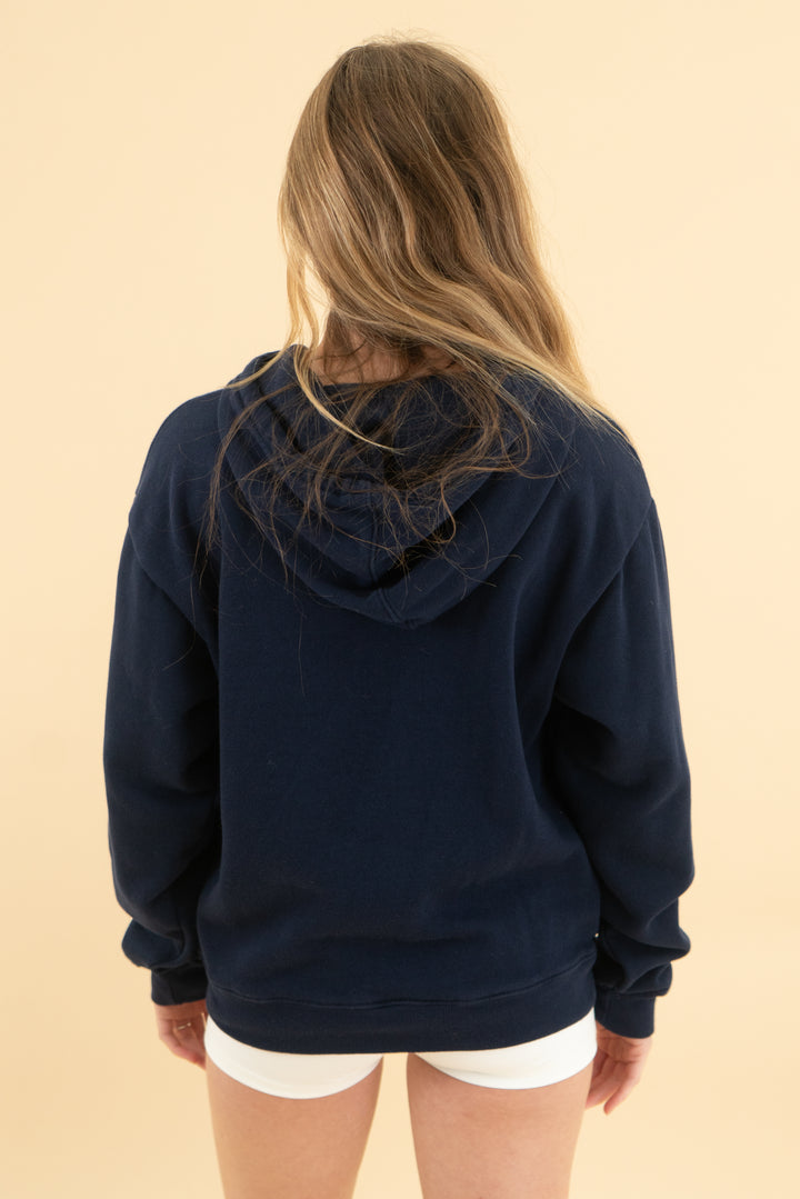 gap navy hoodie (xs)