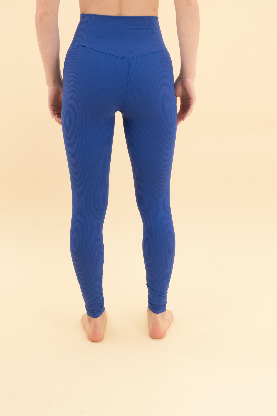 offline by aerie purple ribbed leggings (xs)