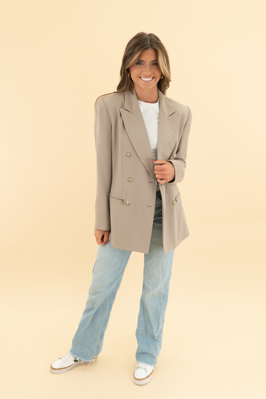 kasper for a.s.l tan blazer (6)