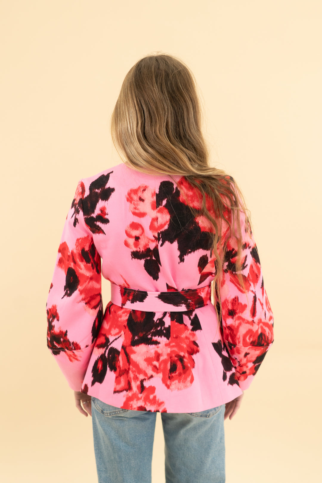 tuckernuck pink zip belted jacket (0)