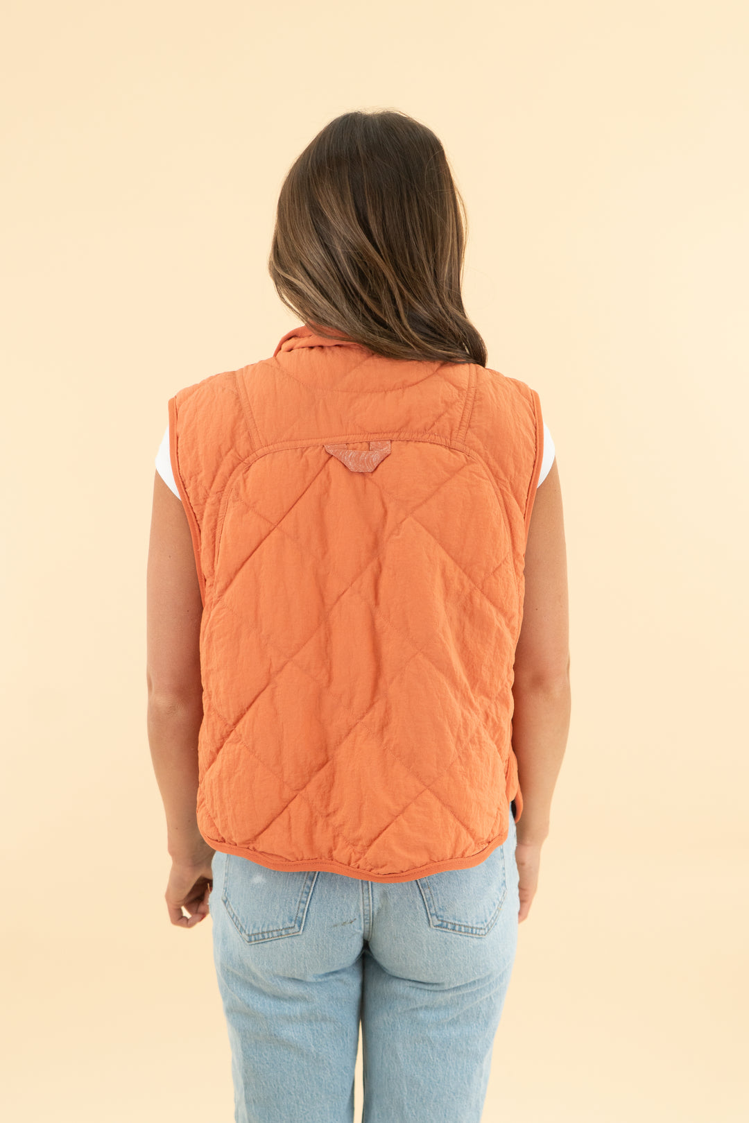 fp movement orange vest nwt (xs; retail $128)