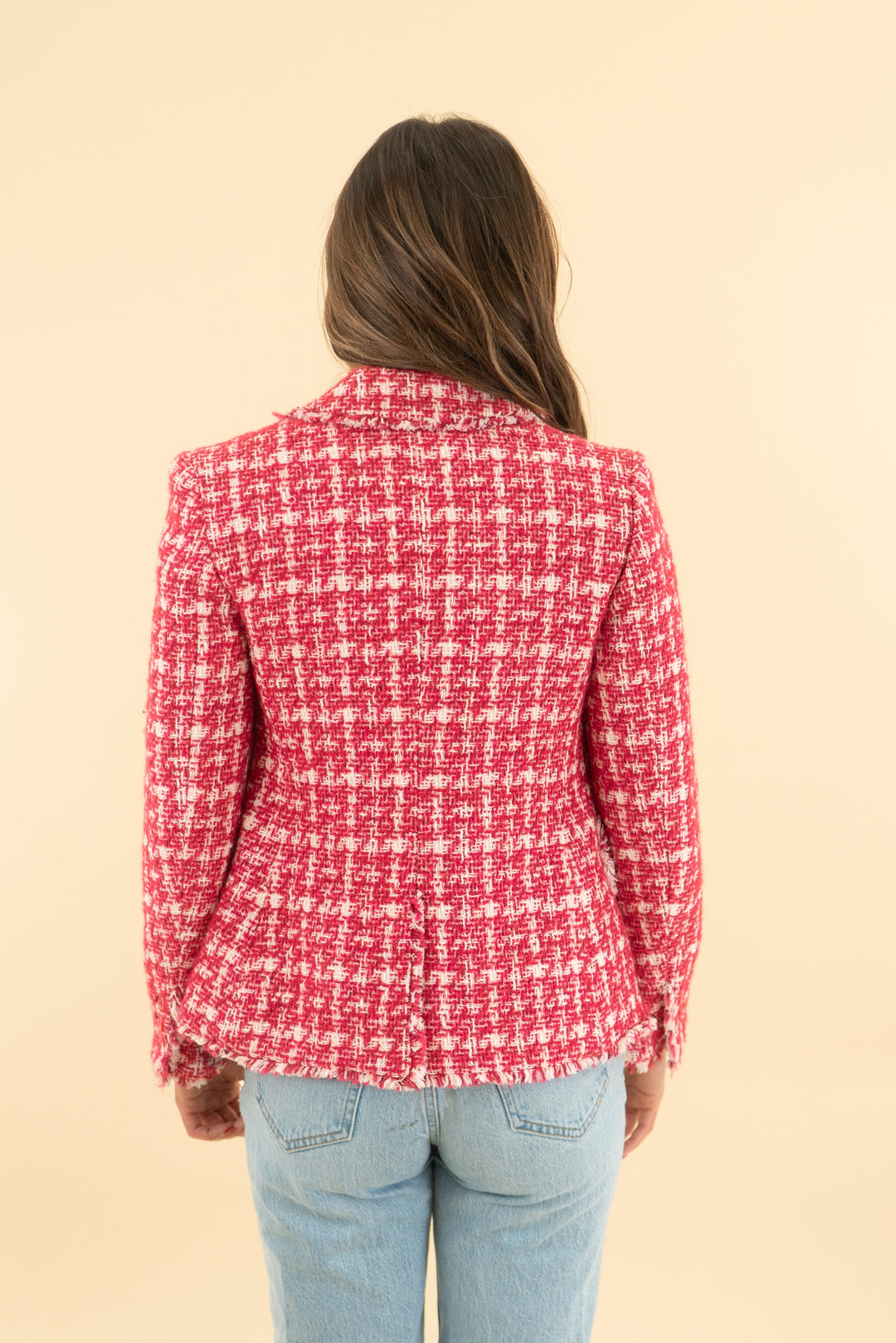 kate spade pink tweed jacket (0)