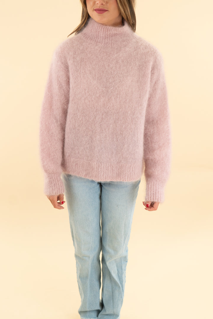 rugapiana light pink sweater (s)