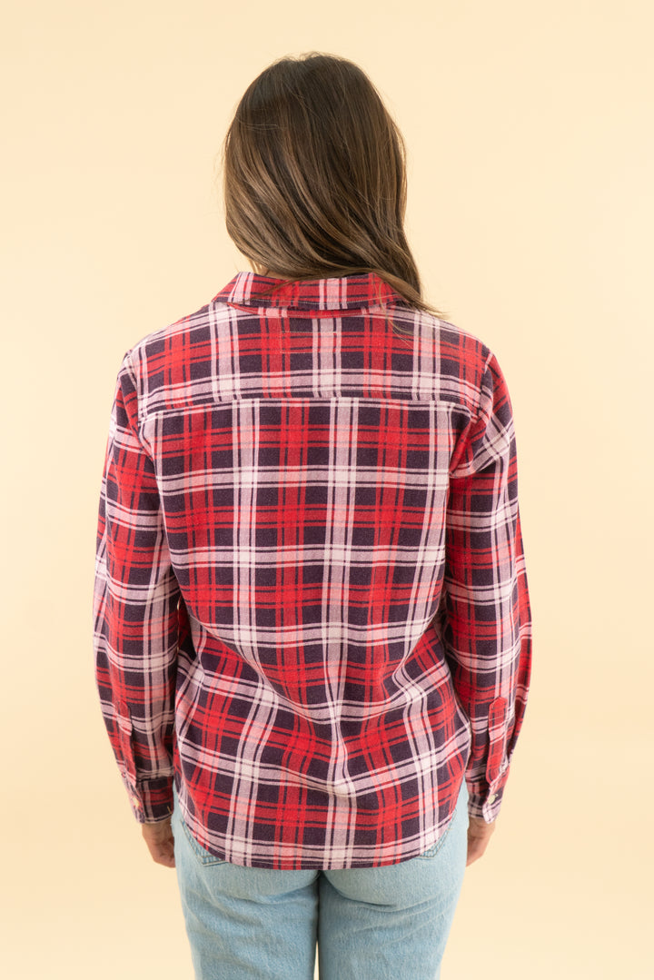 the great plaid button up top (0)